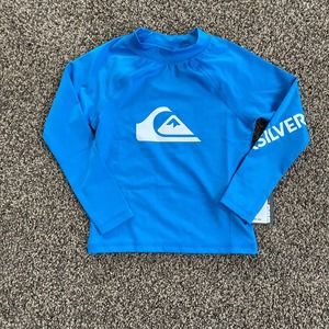 Quicksilver Blue Swimshirt - Size 2